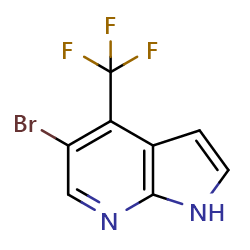 5-bromo-4-(trifluoromethyl)-1H-pyrrolo[2,3-b]pyridineͼƬ