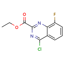 ethyl4-chloro-8-fluoroquinazoline-2-carboxylateͼƬ