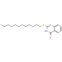 2-(dodecylsulfanyl)-3,4-dihydroquinazolin-4-oneͼƬ