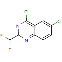 4,6-dichloro-2-(difluoromethyl)quinazolineͼƬ