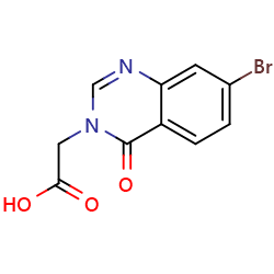 2-(7-bromo-4-oxo-3,4-dihydroquinazolin-3-yl)aceticacidͼƬ