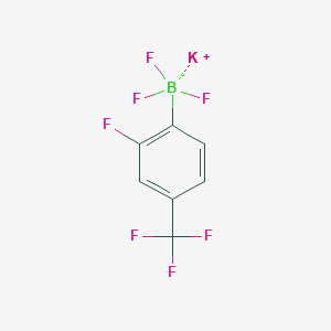 Potassium 2-Fluoro-4-(trifluoromethyl)phenyltrifluoroborateͼƬ