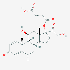 6α-Methyl Prednisolone 17-Hemisuccinate图片