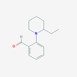 2-(2-Ethylpiperidin-1-yl)benzaldehydeͼƬ