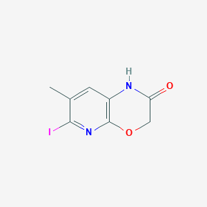 6-Iodo-7-methyl-1H-pyrido[2,3-b][1,4]oxazin-2(3H)-oneͼƬ