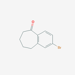 2-Bromo-6,7,8,9-Tetrahydrobenzocyclohepten-5-OneͼƬ