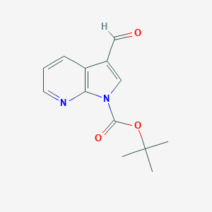 Tert-butyl3-formyl-1H-pyrrolo[2,3-b]pyridine-1-carboxylateͼƬ