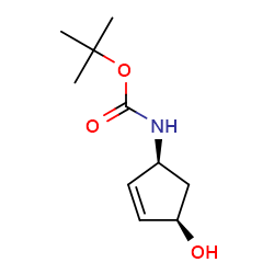 Tert-butyl((1S,4R)-4-hydroxycyclopent-2-EN-1-YL)carbamateͼƬ