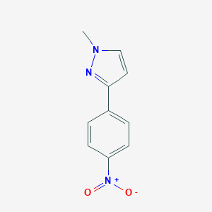 1-Methyl-3-(4-nitro-phenyl)-1H-pyrazoleͼƬ