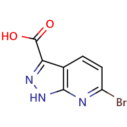 6-Bromo-2H-pyrazolo[3,4-b]pyridine-3-carboxylicacidͼƬ