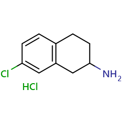 7-chloro-1,2,3,4-tetrahydronaphthalen-2-aminehydrochlorideͼƬ