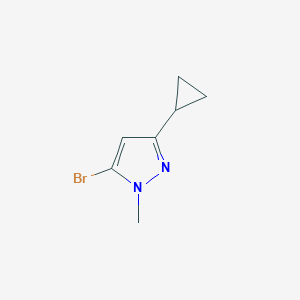 5-bromo-3-cyclopropyl-1-methyl-1H-pyrazoleͼƬ