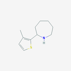 2-(3-methyl-2-thienyl)azepaneͼƬ