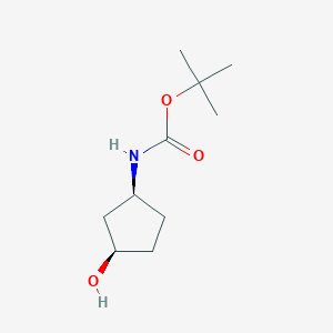 Tert-Butyl((1S,3R)-3-hydroxycyclopentyl)carbamateͼƬ