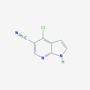 4-Chloro-1H-pyrrolo[2,3-b]pyridine-5-carbonitrileͼƬ