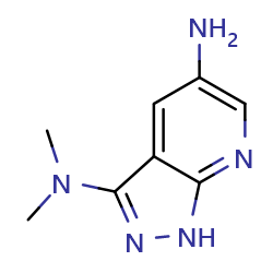 N3,N3-dimethyl-1H-pyrazolo[3,4-b]pyridine-3,5-diamineͼƬ