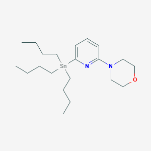 4-[6-(Tributylstannyl)pyridin-2-yl]morpholineͼƬ