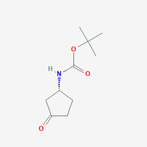 (R)-3-(Boc-amino)cyclopentanone图片