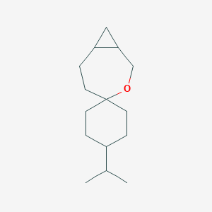 4'-(propan-2-yl)-3-oxaspiro[bicyclo[5,1,0]octane-4,1'-cyclohexane]ͼƬ