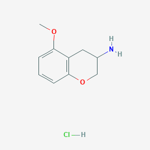 5-methoxy-3,4-dihydro-2H-1-benzopyran-3-aminehydrochlorideͼƬ