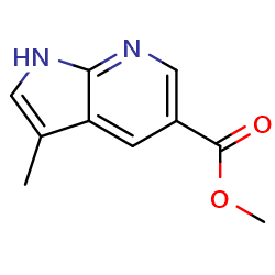 Methyl3-methyl-1H-pyrrolo[2,3-B]pyridine-5-carboxylateͼƬ