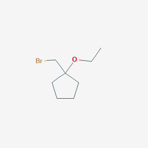 1-(bromomethyl)-1-ethoxycyclopentaneͼƬ