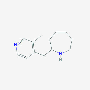 2-[(3-methyl-4-pyridinyl)methyl]azepaneͼƬ