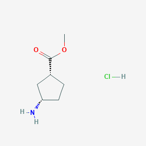 (1R,3S)-Methyl3-aminocyclopentanecarboxylatehydrochloride图片