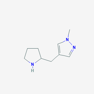 1-methyl-4-(pyrrolidin-2-ylmethyl)-1H-pyrazoleͼƬ