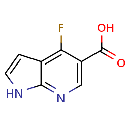 4-Fluoro-1h-pyrrolo[2,3-b]pyridine-5-carboxylicacidͼƬ