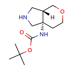 tert-butylN-[(3aS,7aS)-octahydropyrano[3,4-c]pyrrol-7a-yl]carbamateͼƬ