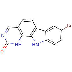 8-bromo-1H,2H,11H-pyrimido[4,5-a]carbazol-2-oneͼƬ