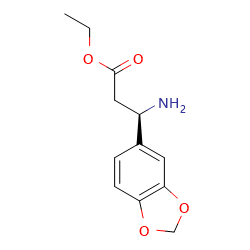 ethyl(3R)-3-amino-3-(2H-1,3-benzodioxol-5-yl)propanoateͼƬ