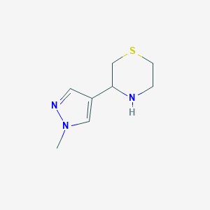 3-(1-methyl-1H-pyrazol-4-yl)thiomorpholineͼƬ