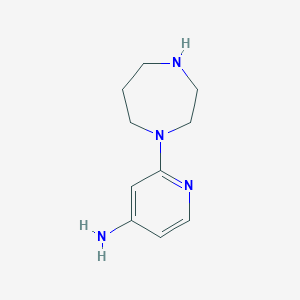 2-(1,4-diazepan-1-yl)pyridin-4-amineͼƬ