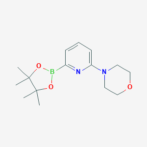 4-(6-(4,4,5,5-tetramethyl-1,3,2-dioxaborolan-2-yl)pyridin-2-yl)morpholineͼƬ