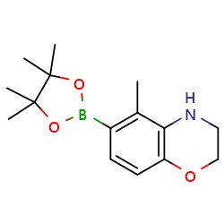 5-methyl-6-(4,4,5,5-tetramethyl-[1,3,2]dioxaborolan-2-yl)-3,4-dihydro-2H-benzo[1,4]oxazineͼƬ