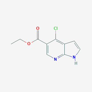 Ethyl4-chloro-1H-pyrrolo[2,3-b]pyridine-5-carboxylateͼƬ