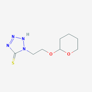 1,2-Dihydro-1-[2-[(tetrahydro-2H-pyran-2-yl)oxy]ethyl]-5H-tetrazole-5-thioneͼƬ