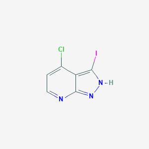 4-Chloro-3-iodo-1H-pyrazolo[3,4-b]pyridineͼƬ