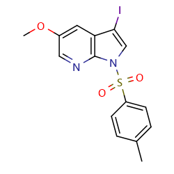 3-Iodo-5-methoxy-1-tosyl-1H-pyrrolo[2,3-b]pyridineͼƬ