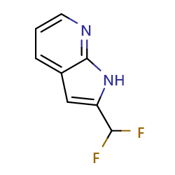 2-(Difluoromethyl)-1H-pyrrolo[2,3-B]pyridineͼƬ