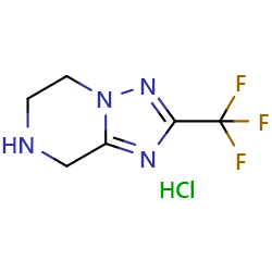 2-(trifluoromethyl)-5H,6H,7H,8H-[1,2,4]triazolo[1,5-a]pyrazinehydrochlorideͼƬ