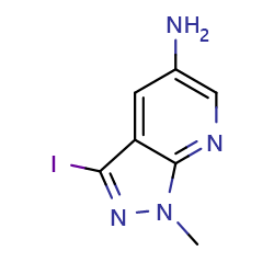 3-iodo-1-methyl-1H-pyrazolo[3,4-b]pyridin-5-amineͼƬ