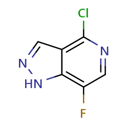 4-Chloro-7-fluoro-1H-pyrazolo[4,3-c]pyridineͼƬ