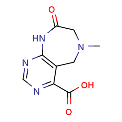 6-methyl-8-oxo-7,9-dihydro-5H-pyrimido[4,5-e][1,4]diazepine-4-carboxylicacidͼƬ