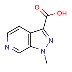 1-Methylpyrazolo[3,4-c]pyridine-3-carboxylicacidͼƬ