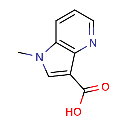 1-Methyl-1H-pyrrolo[3,2-b]pyridine-3-carboxylicacidͼƬ