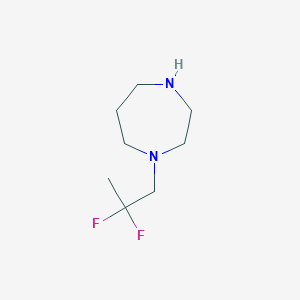 1-(2,2-Difluoro-propyl)-[1,4]diazepaneͼƬ