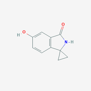 5'-Hydroxyspiro[cyclopropane-1,1'-isoindolin]-3'-one图片